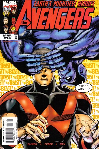 Avengers #14 [Direct Edition](1998)- Vf/Nm 9.0