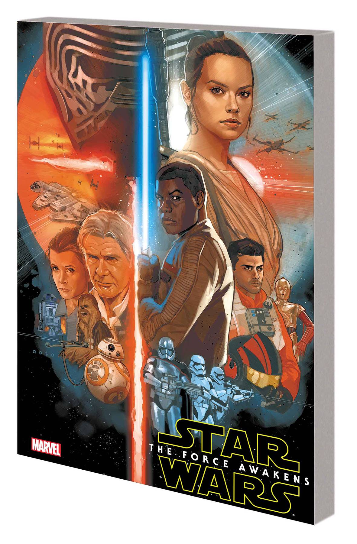Star Wars Force Awakens Adapatation Graphic Novel