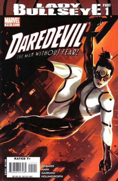 Daredevil #111 [Direct Edition]-Fine (5.5 – 7) 1st Appearance And Origin of Lady Bullseye