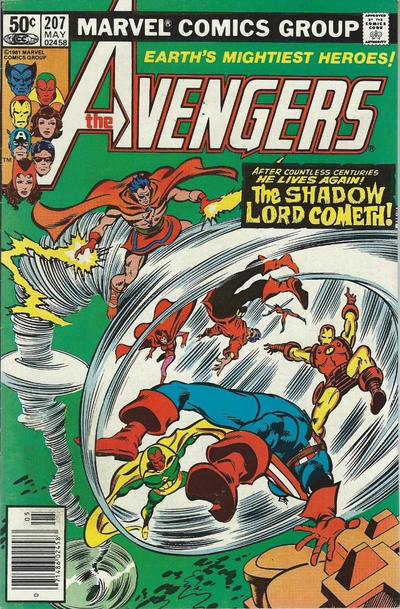 The Avengers #207 [Newsstand]