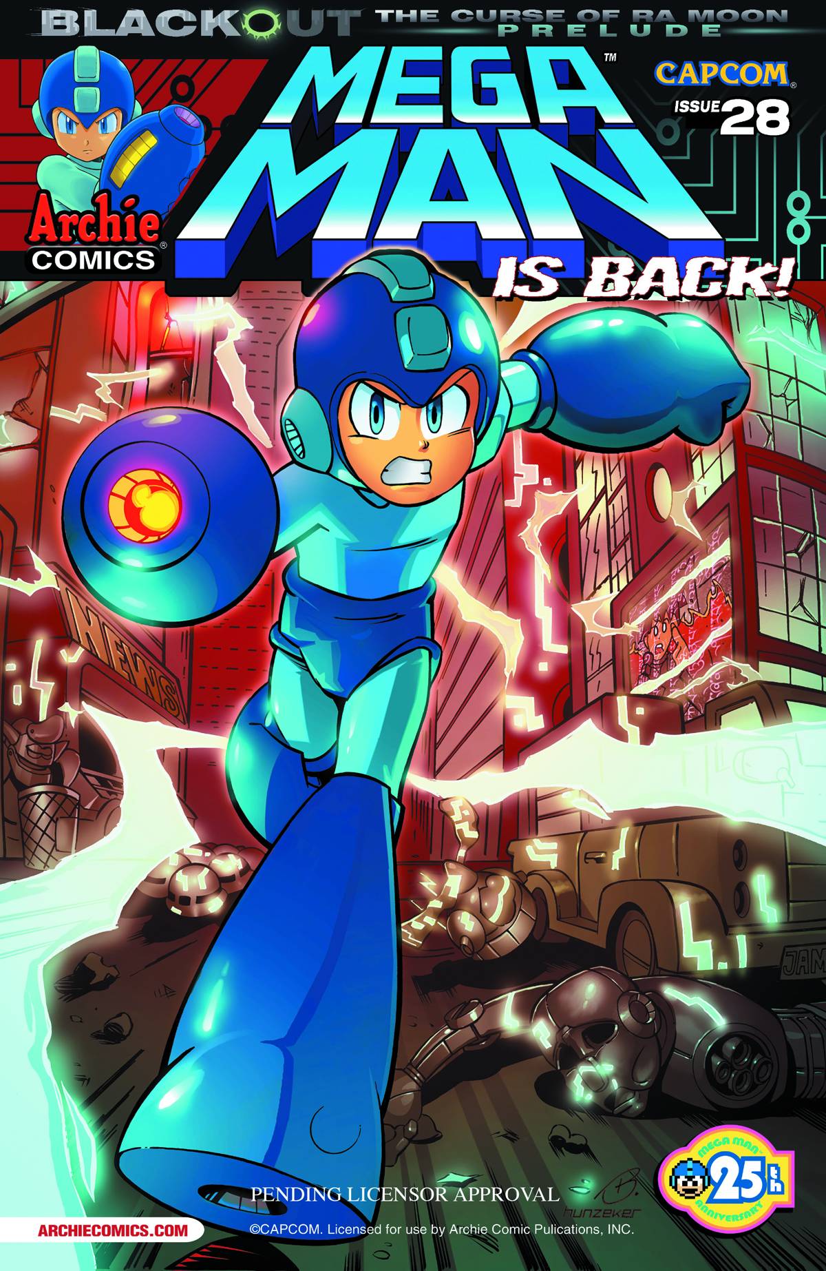 Mega Man #28 Regular Cover