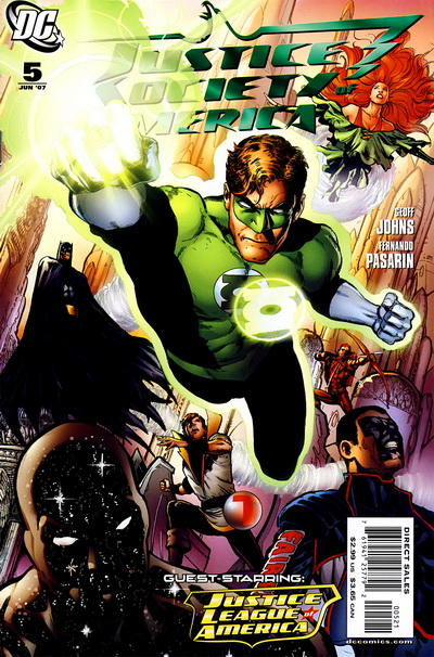 Justice Society of America #5 Variant Edition (2007)