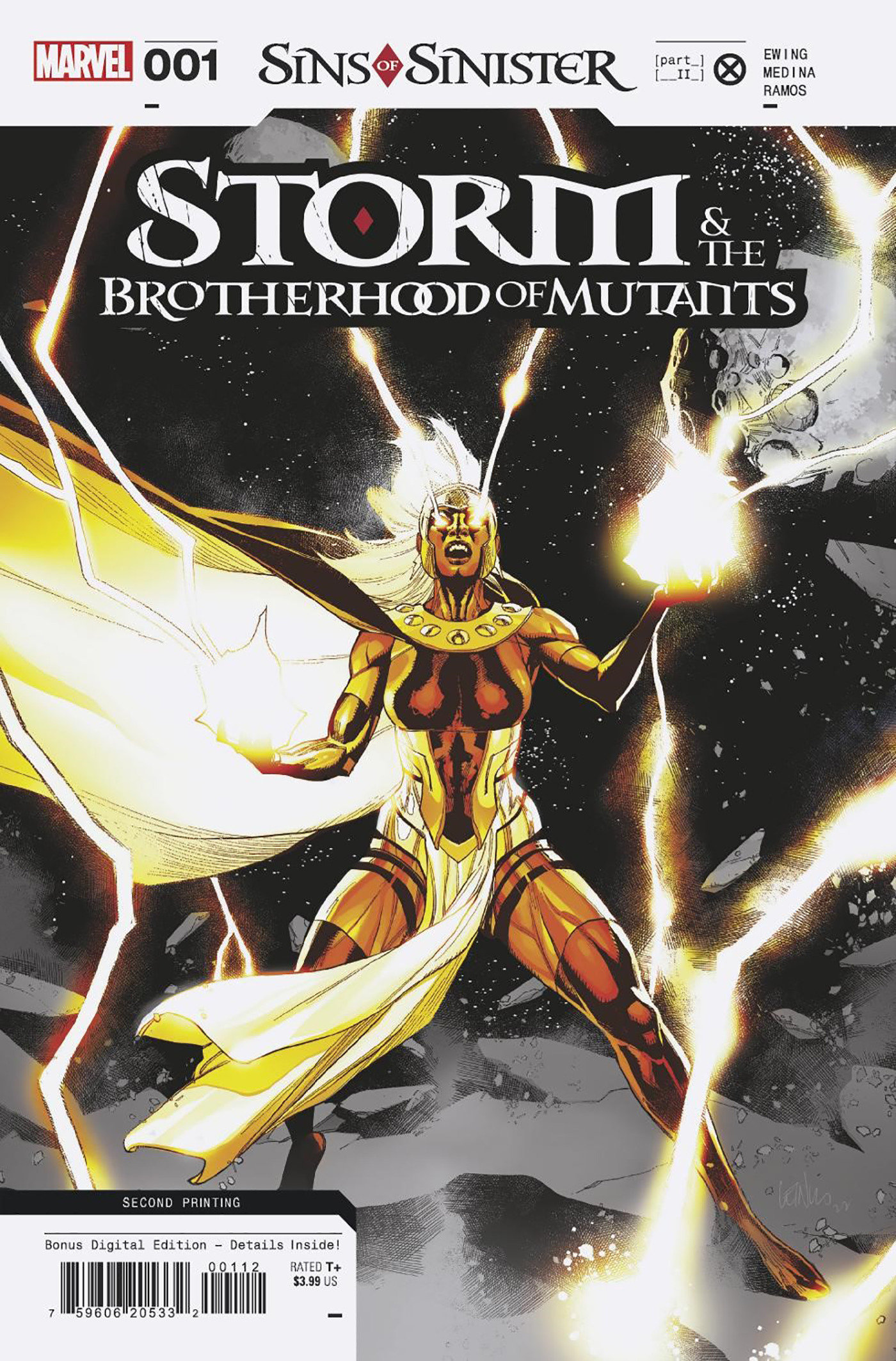 Storm & The Brotherhood Mutants #1 2nd Printing Leinil Yu Variant