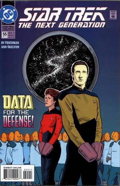 Star Trek: The Next Generation #55 [Direct Sales](1989)-Near Mint (9.2 - 9.8)