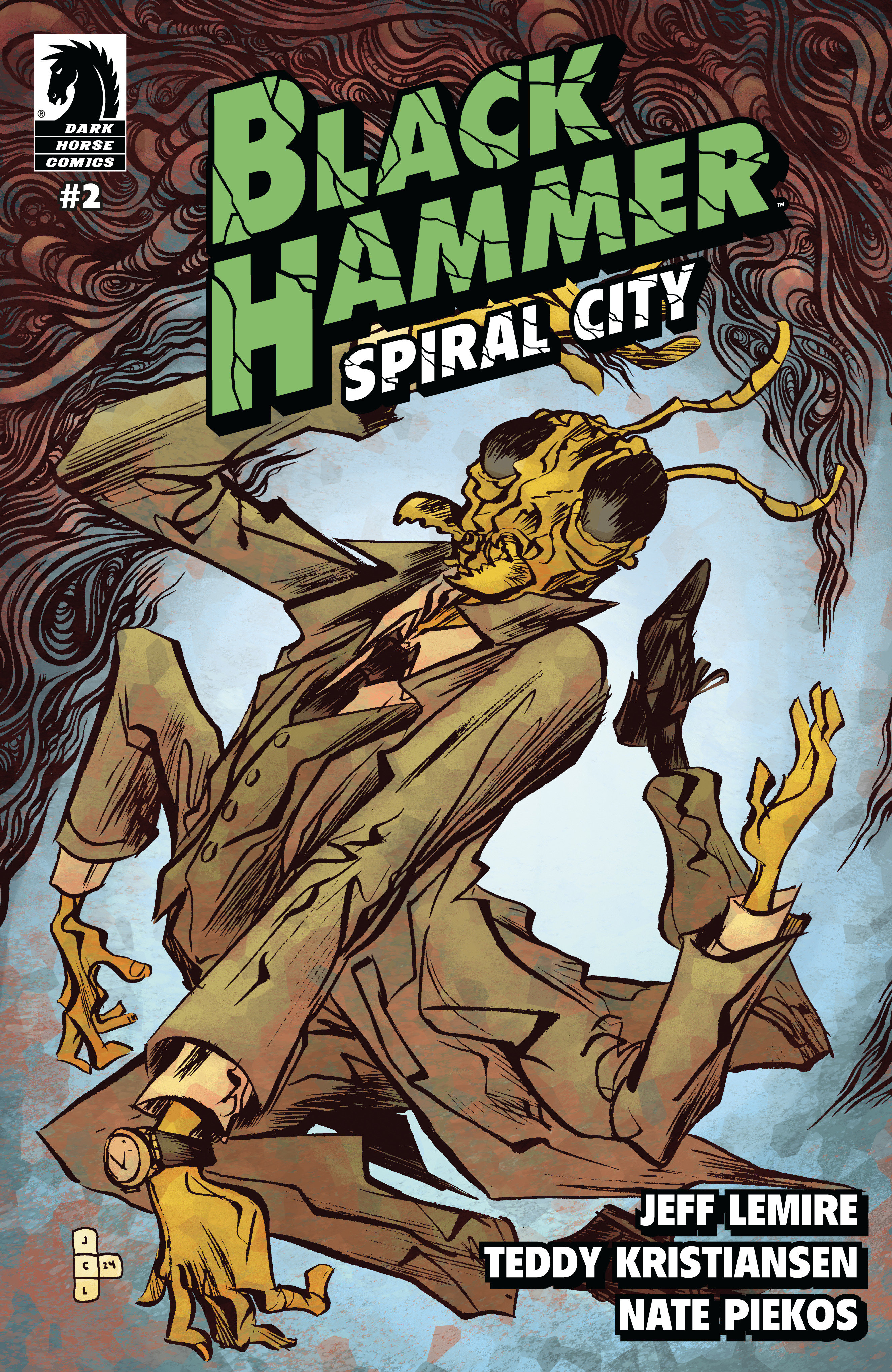 Black Hammer: Spiral City #2 Cover B (Jesse Lonergan)