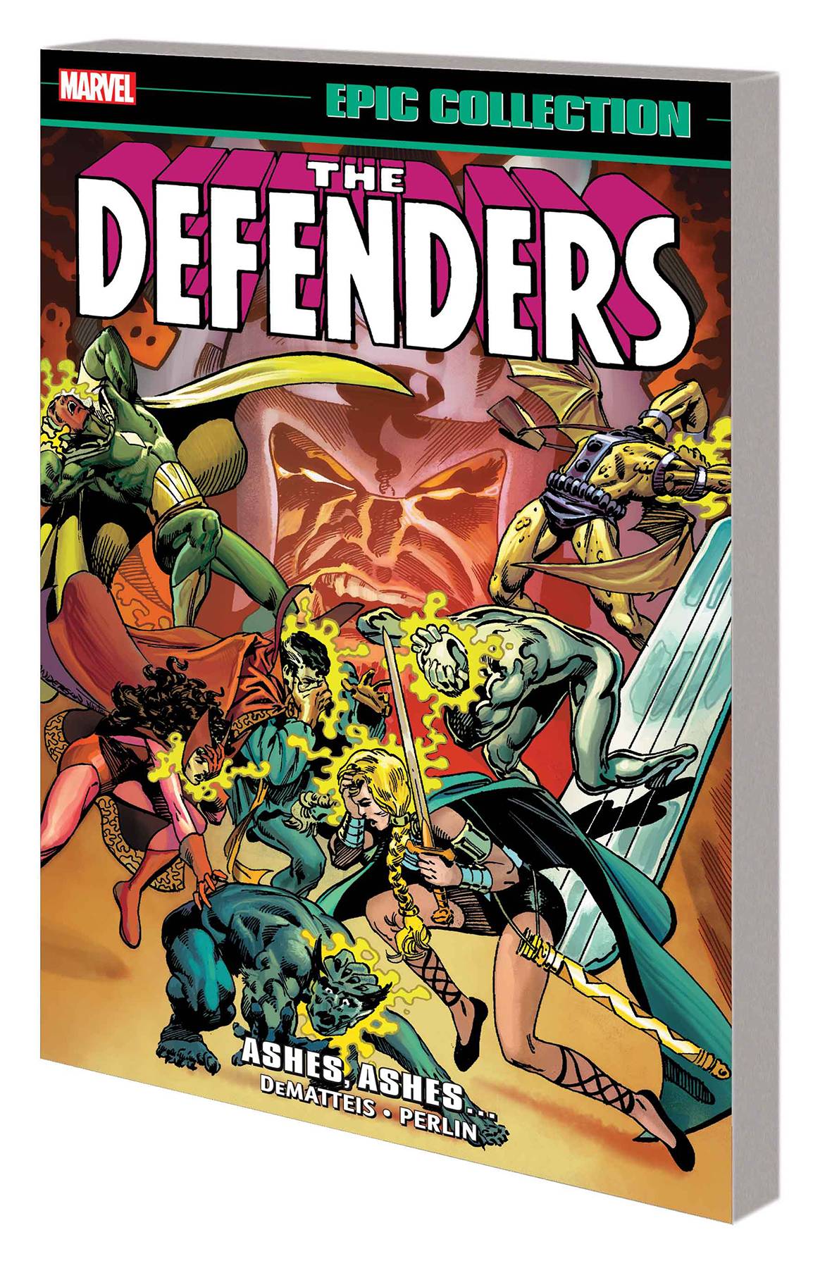 Defenders Epic Collection Graphic Novel Volume 7 Ashes Ashes