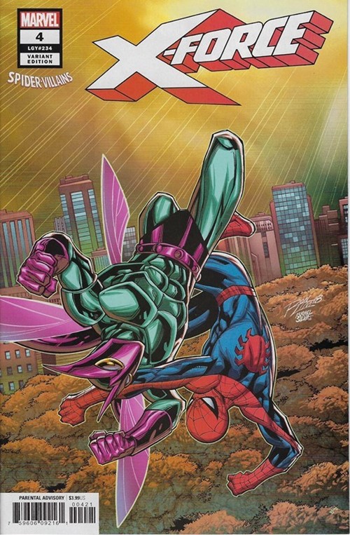 X-Force #4 Lim Spider-Man Villains Variant (2019)