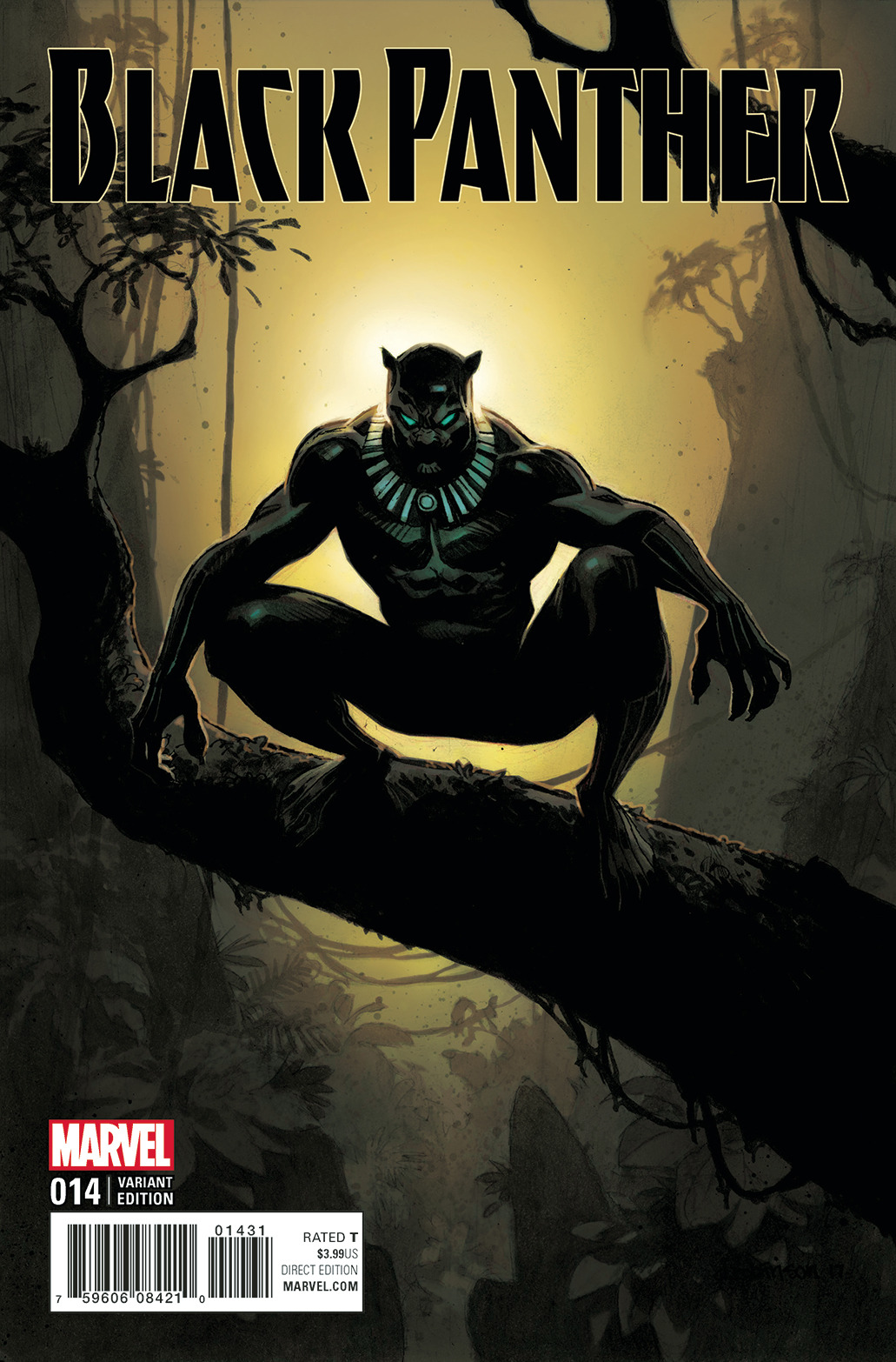 Black Panther #14 (2016) Robinson 1 for 25 Incentive Variant