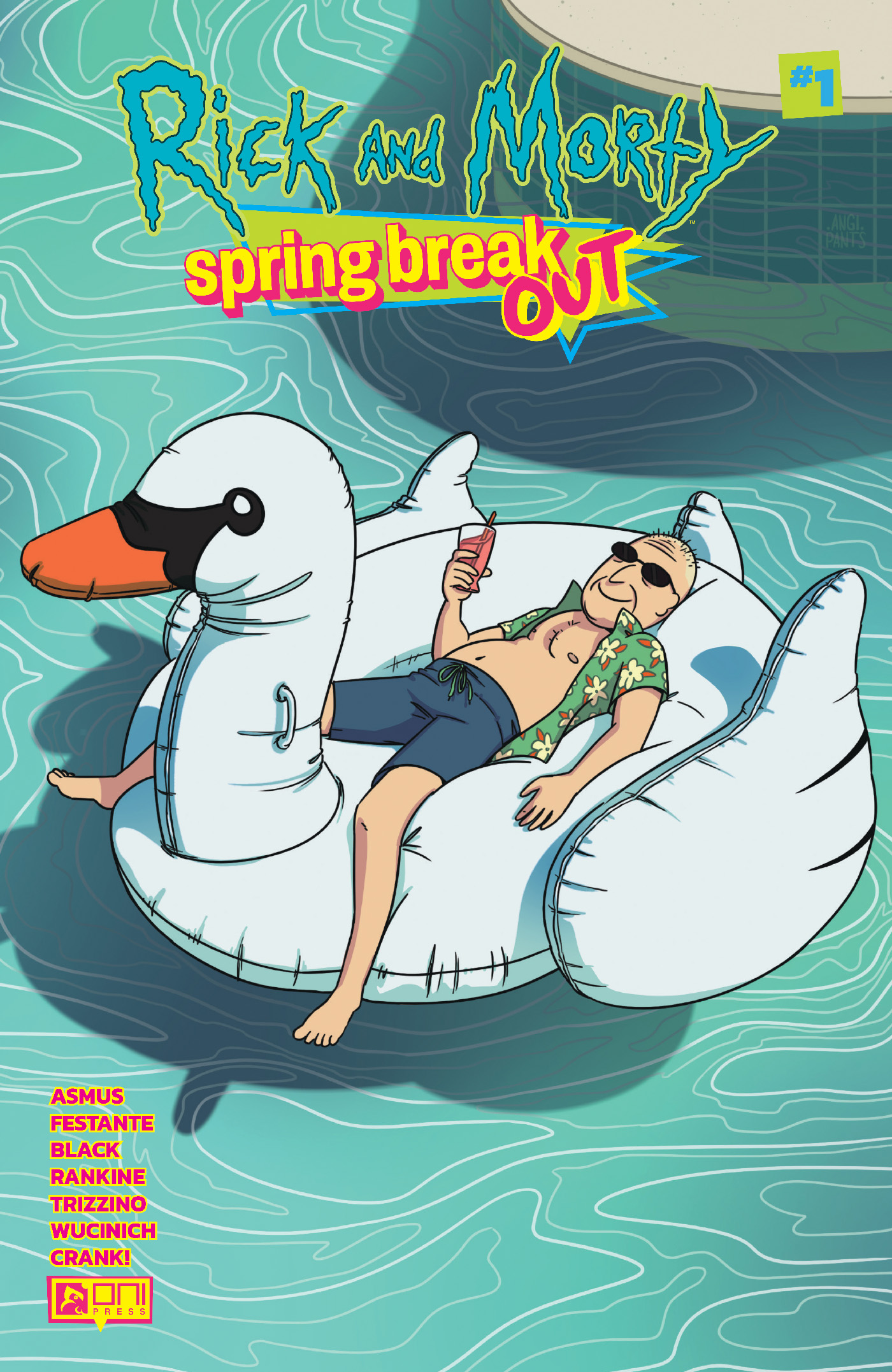 Rick and Morty Spring Break Out (One Shot) Cover B Angela Trizzino Variant