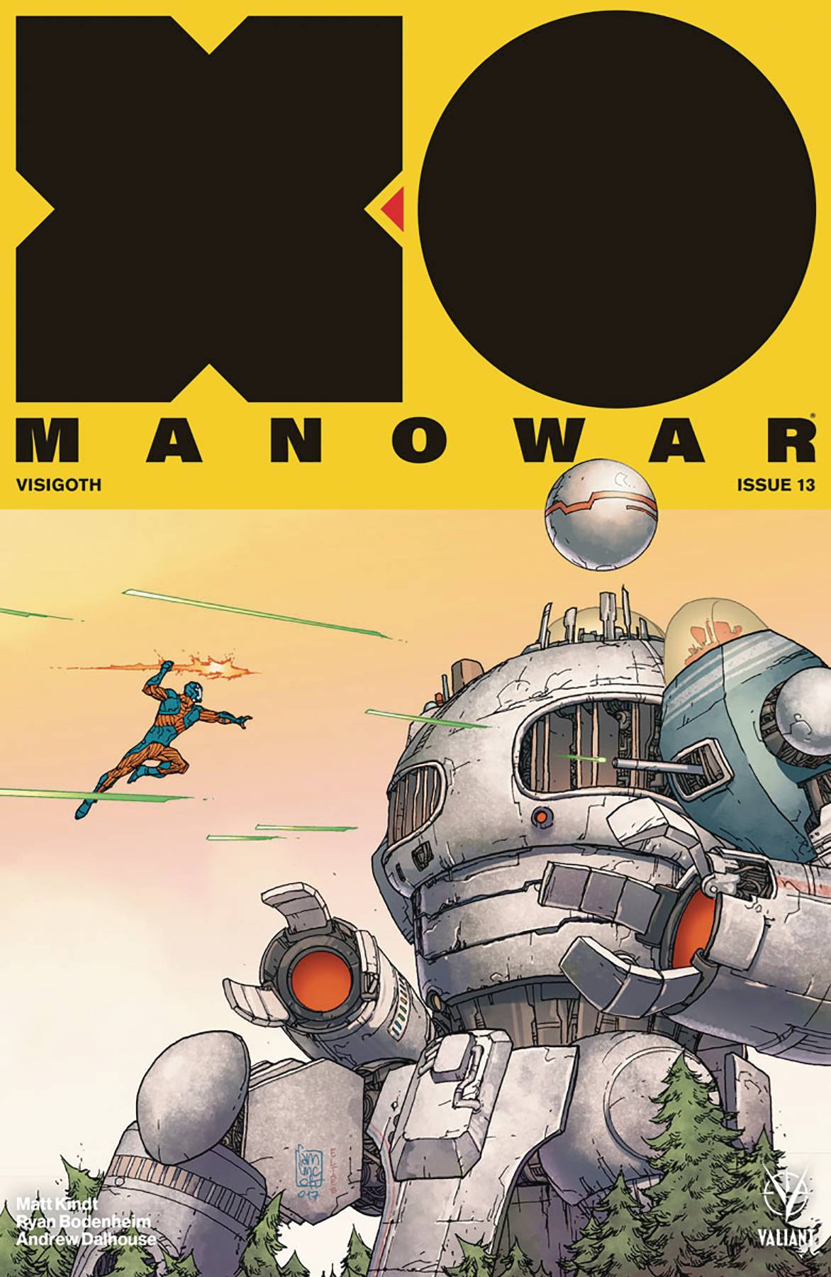 X-O Manowar #13 Cover B Camuncoli (2017)