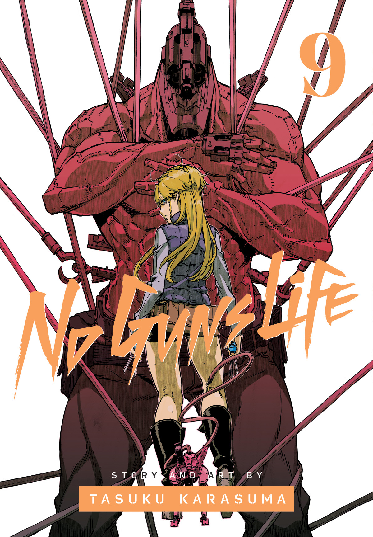 No Guns Life Manga Volume 9