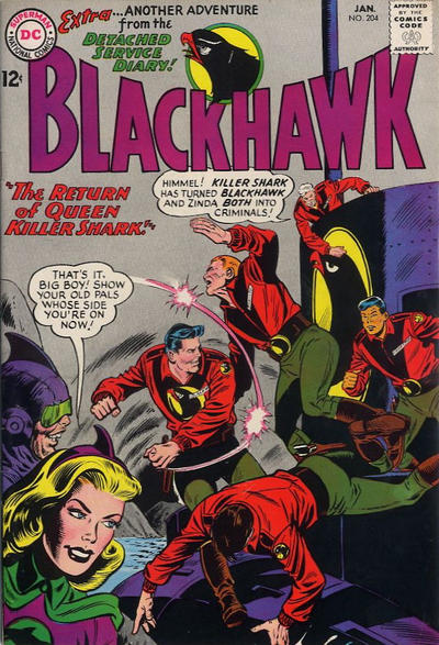 Blackhawk #204-Fine (5.5 – 7)