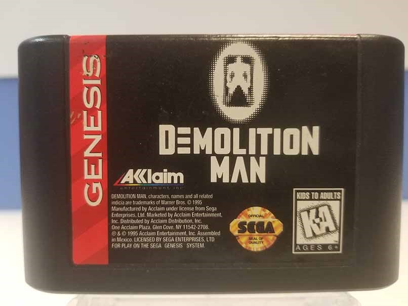 Sega Genesis Demolition Man