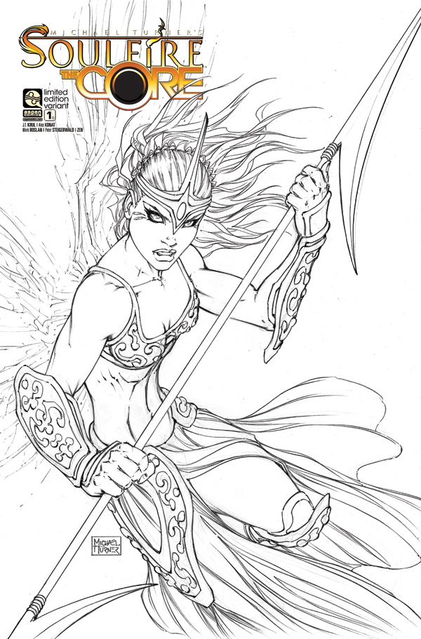 Soulfire Core #1 Cover C Turner Sketch Variant