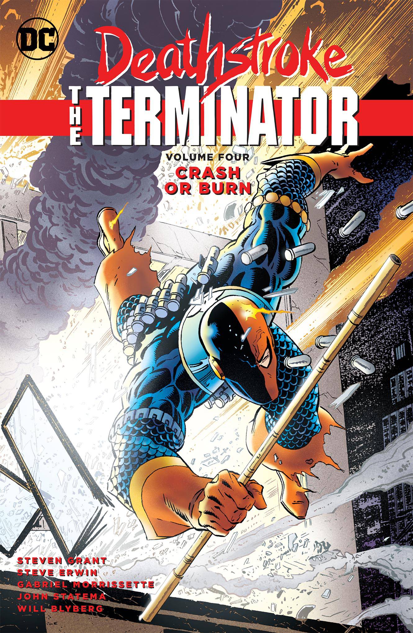 Deathstroke The Terminator Graphic Novel Volume 4 Crash Or Burn