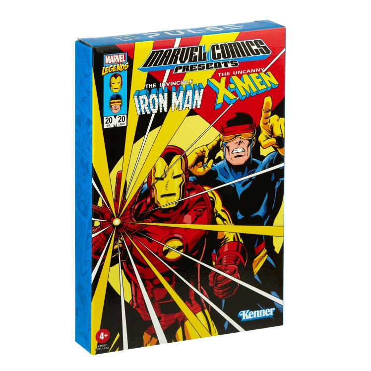 Marvel Legends Retro 3.75 Inch Iron Man & Cyclops Action Figure 2 Pack