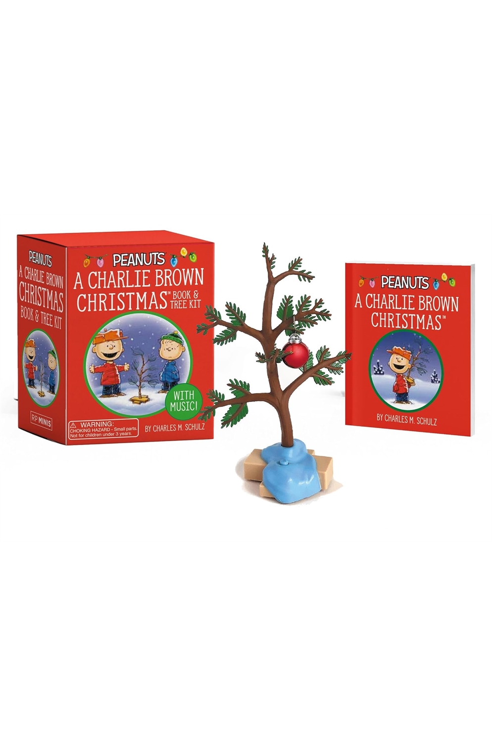A Charlie Brown Christmas: Book And Tree Kit: With Music! (Rp Minis)