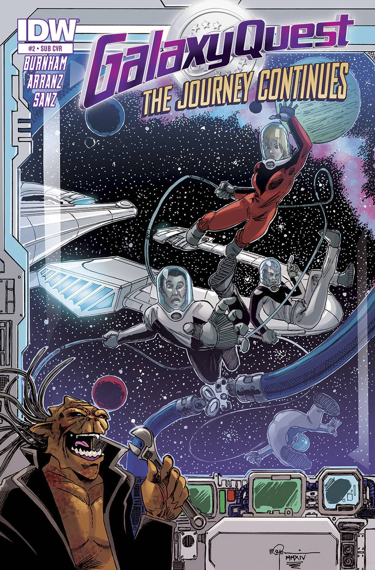 Galaxy Quest Journey Continues #2 Subscription Variant