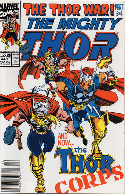 Thor #440 [Newsstand]-Good (1.8 – 3)