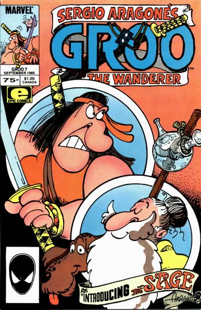 Sergio Aragonés Groo The Wanderer #7 [Direct]-Near Mint (9.2 - 9.8)