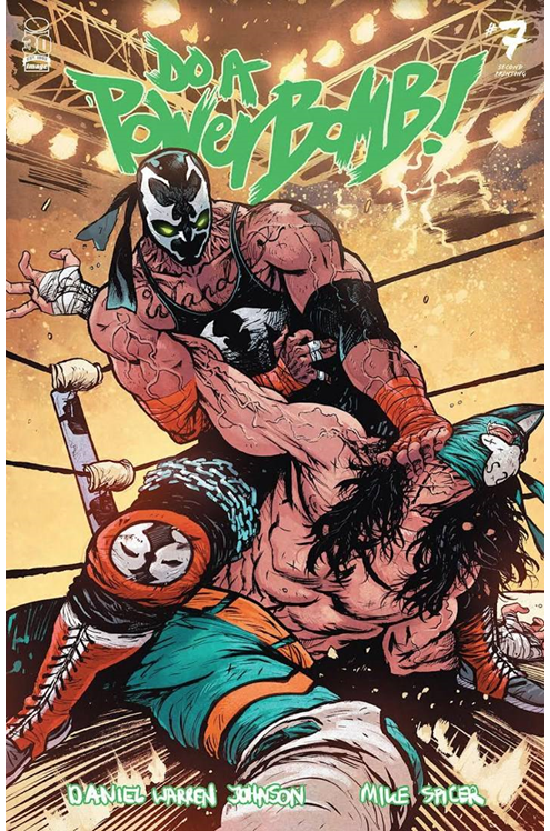 Do A Powerbomb #7 Cover C Spawn Variant 2nd Printing (Of 7)