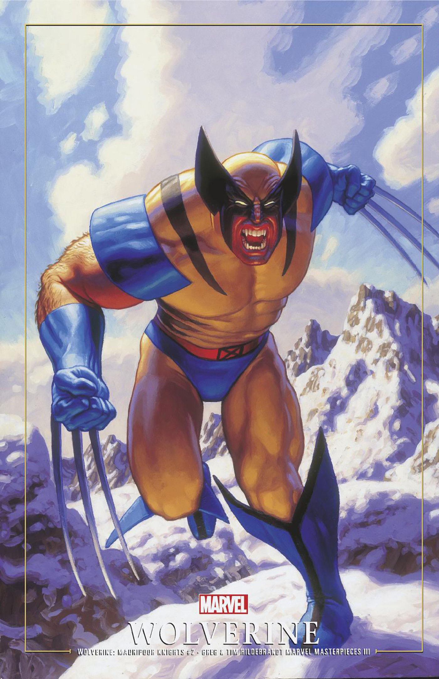 Wolverine: Madripoor Knights #2 Greg and Tim Hildebrandt Wolverine Marvel Masterpieces III Variant