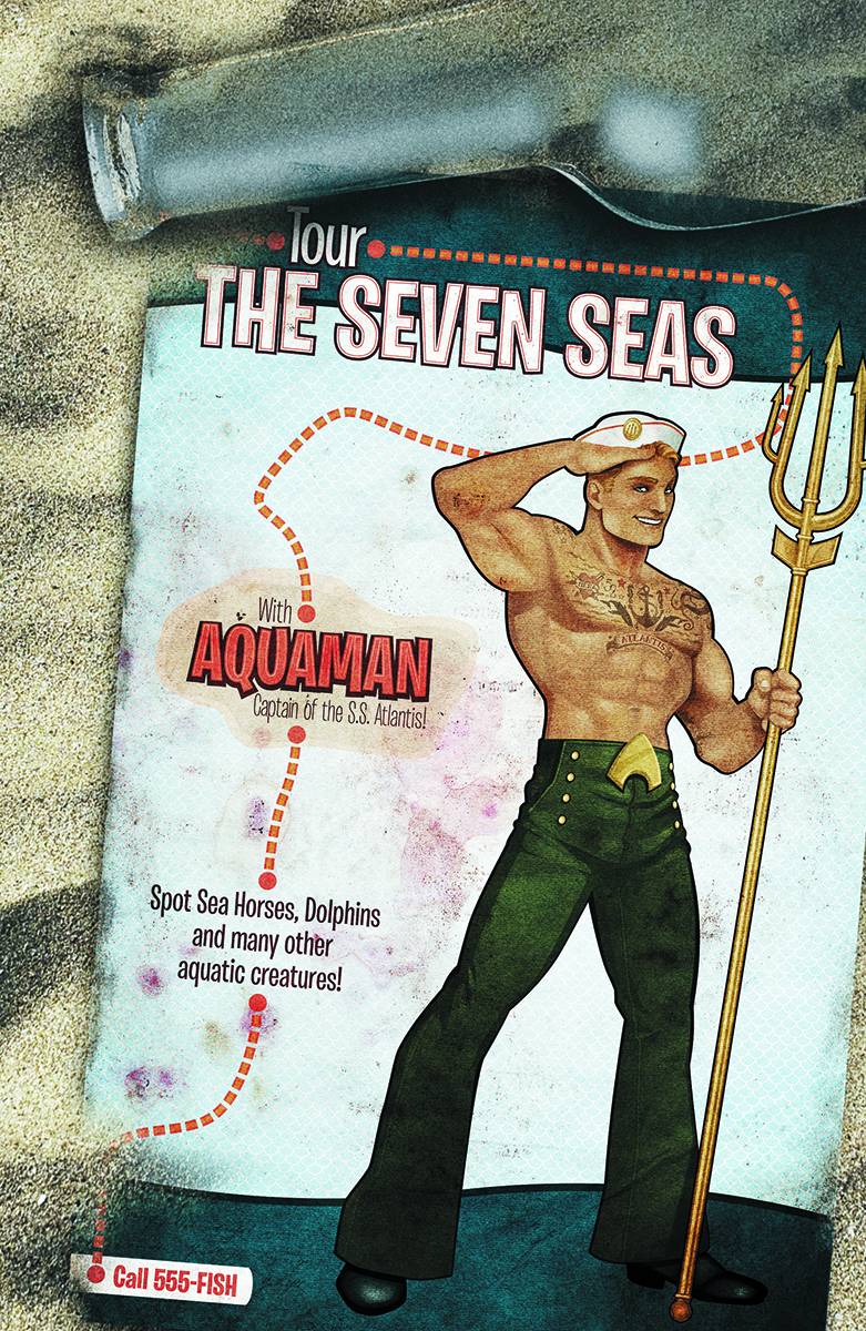 Aquaman #43 Bombshells Variant Edition (2011)