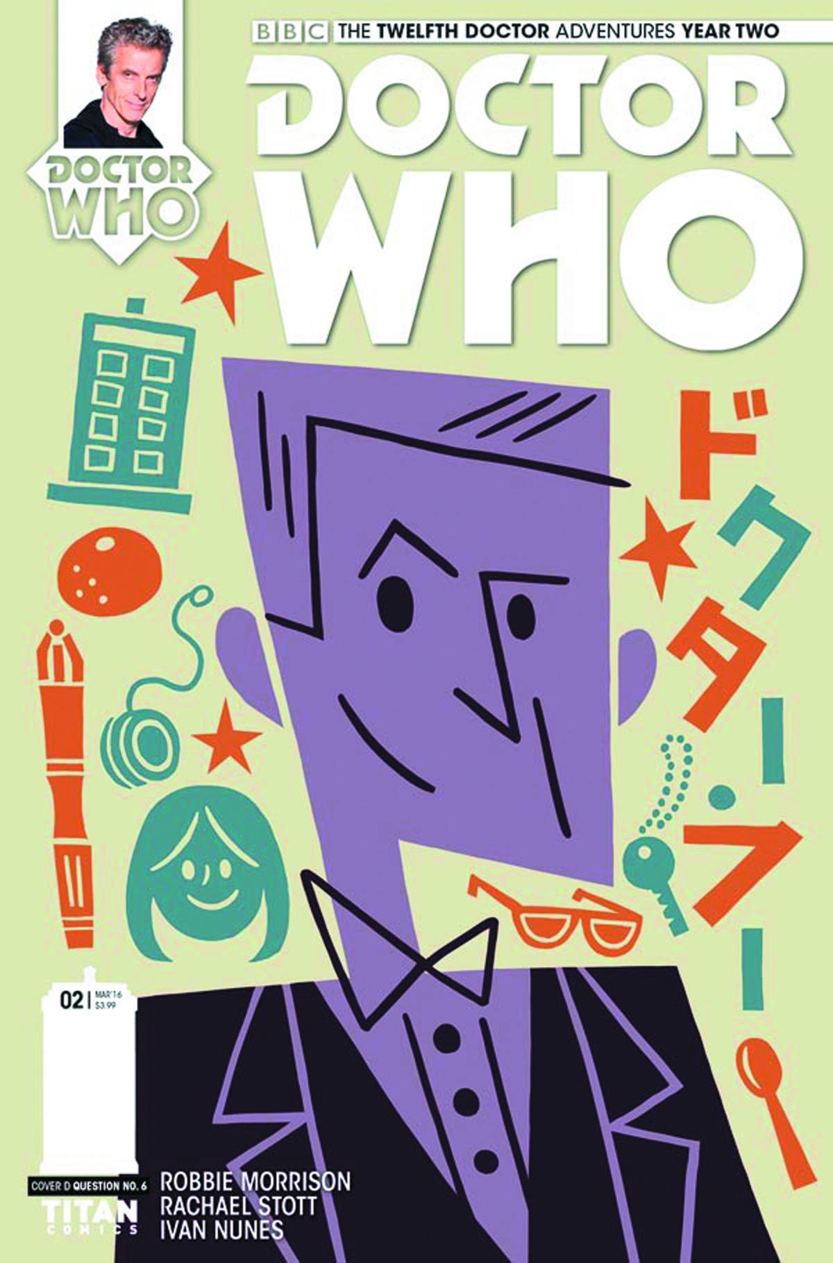 Doctor Who 12th Year Two #2 Question 6 Variant