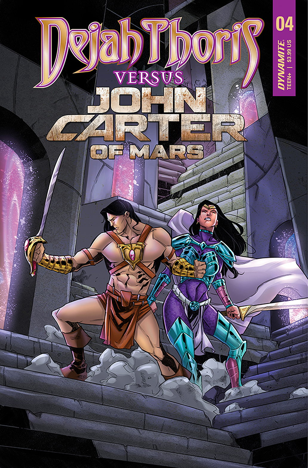 Dejah Thoris Vs John Carter of Mars #4 Cover C Miracolo
