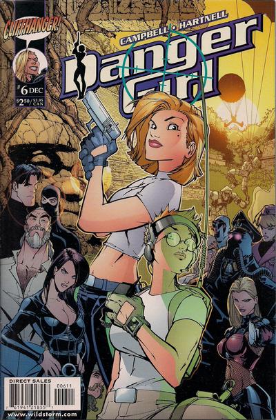 Danger Girl #6 [Humberto Ramos / Sandra Hope Cover]-Very Fine (7.5 – 9)