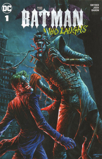 The Batman Who Laughs #1 [Onestopcomicshop.Com Johnny Desjardins Cover]-Near Mint (9.2 - 9.8)