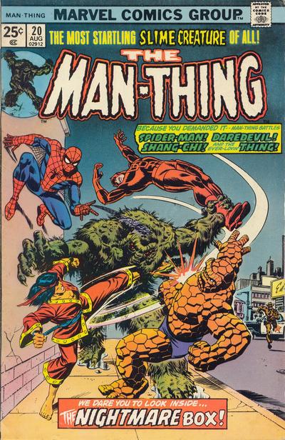 Man-Thing #20 [Regular](1974)-Fine (5.5 – 7)