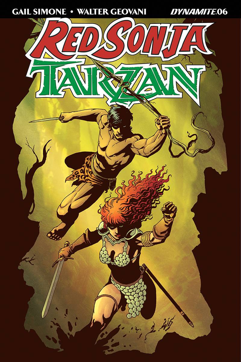 Red Sonja Tarzan #6 Cover A Geovani