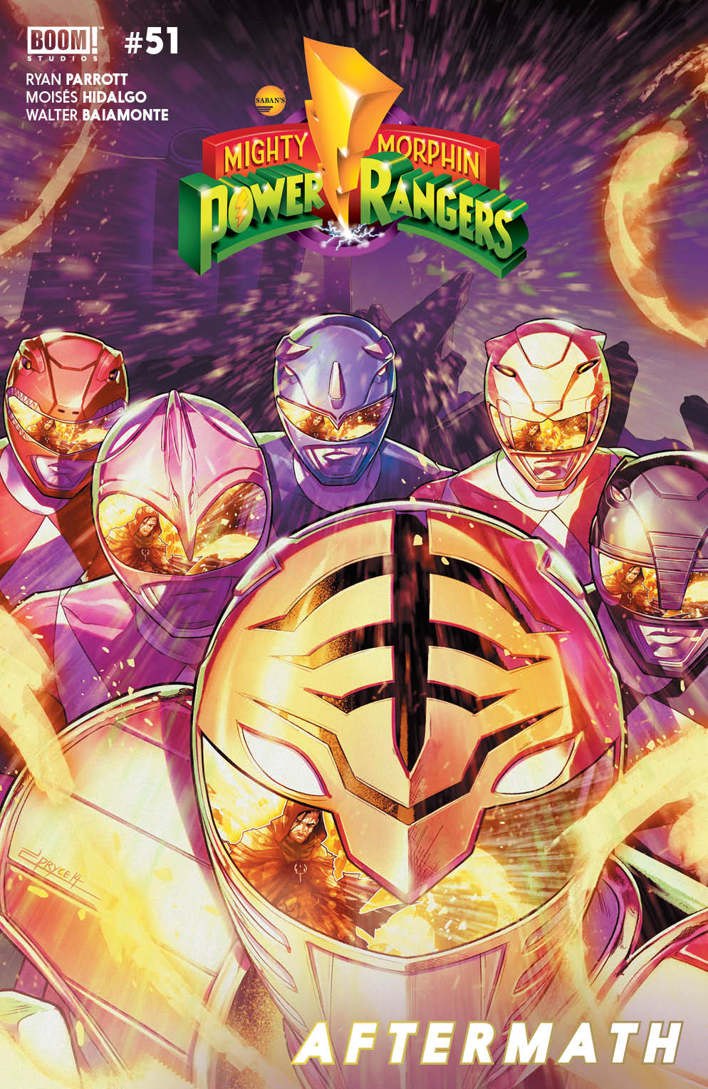 Mighty Morphin Power Rangers #51 Cover A Campbell