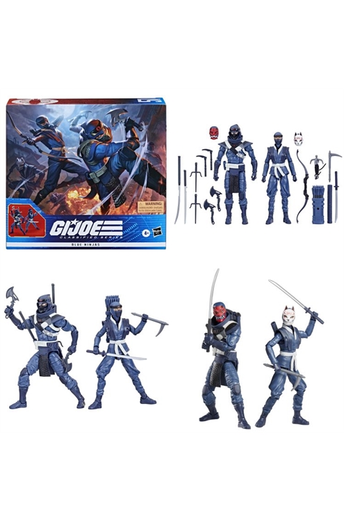 G.I. Joe Classified Blue Ninjas Action Figure 2 Pack
