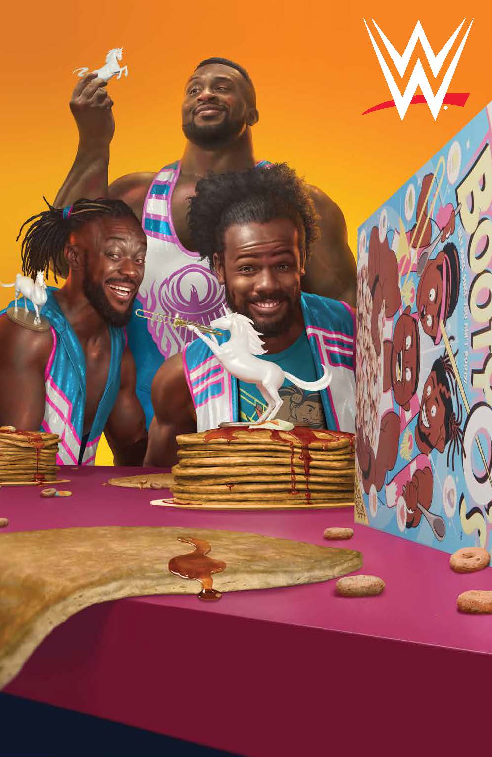 WWE New Day Power of Positivity #1 Cover C 1 for 10 Incentive (Of 2)