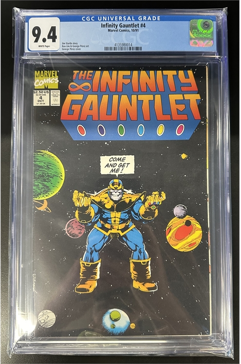 Infinity Gauntlet #4 Cgc 9.4