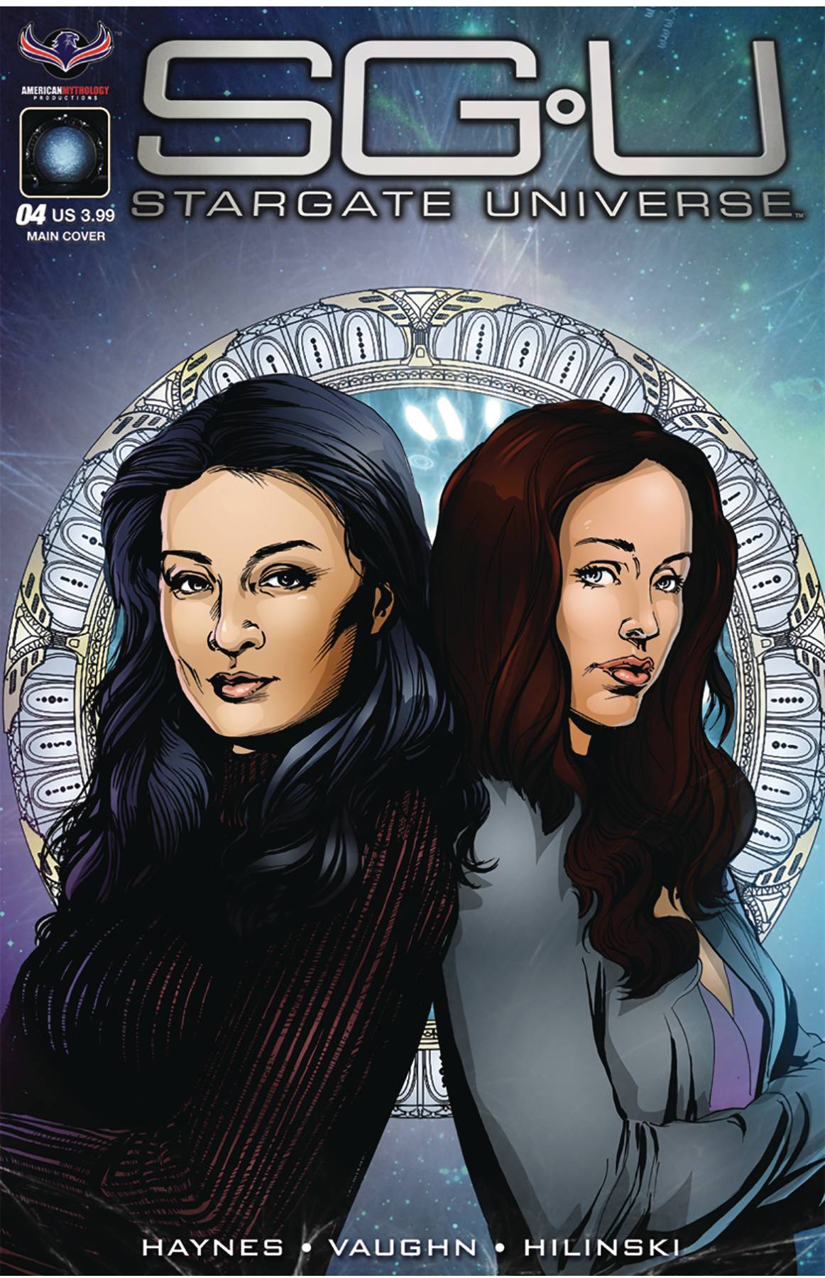 Stargate Universe Back To Destiny #4 Main Larocque Cover
