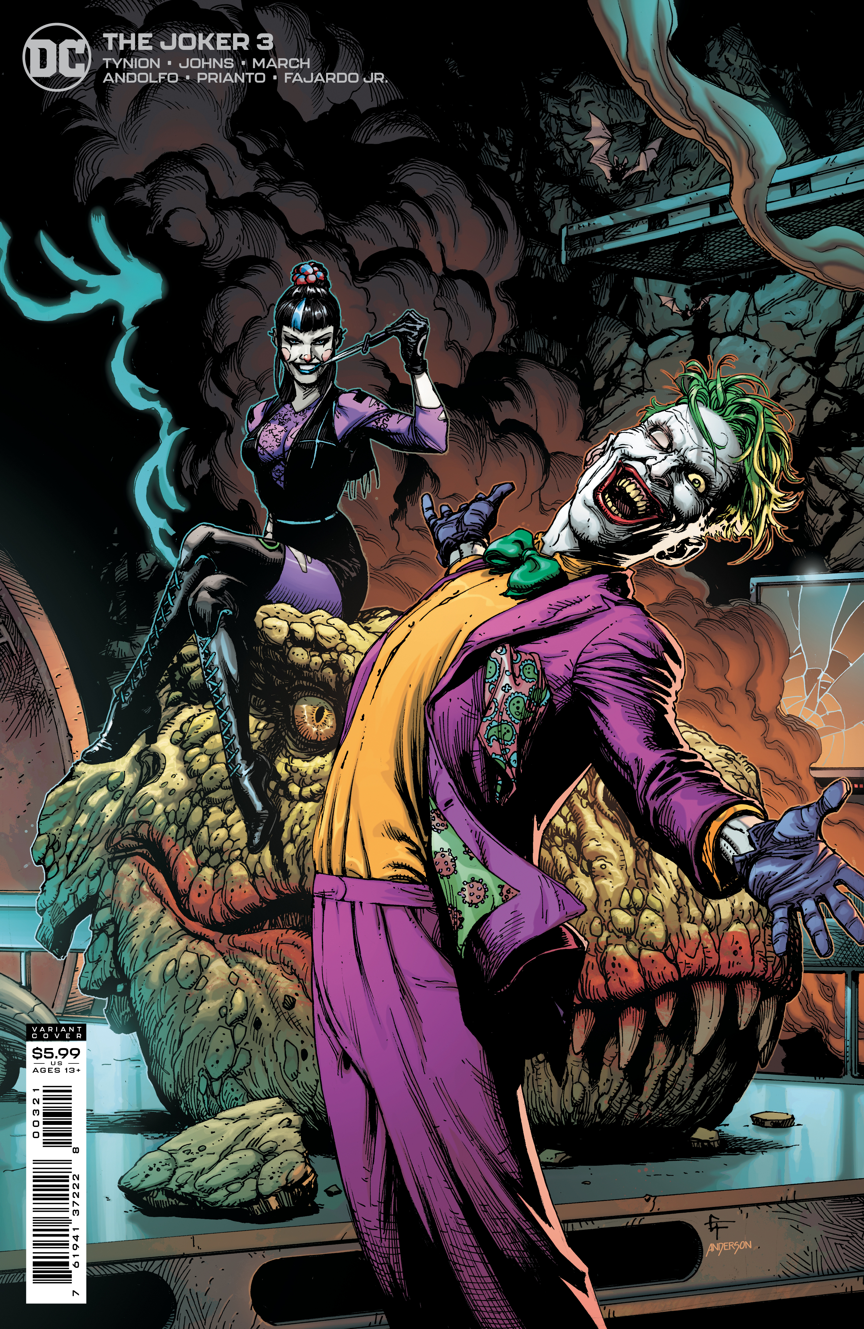 Joker #3 Cover C Gary Frank Variant