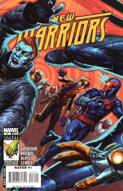 New Warriors #16-Very Fine (7.5 – 9)