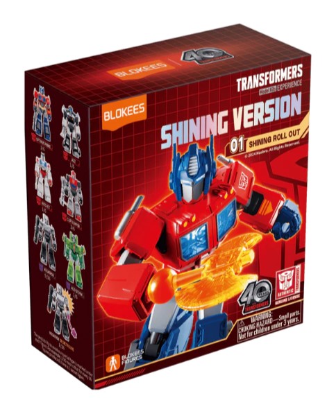 Blokees Transformers Shining Version 1 Roll Out Mini Model Kit