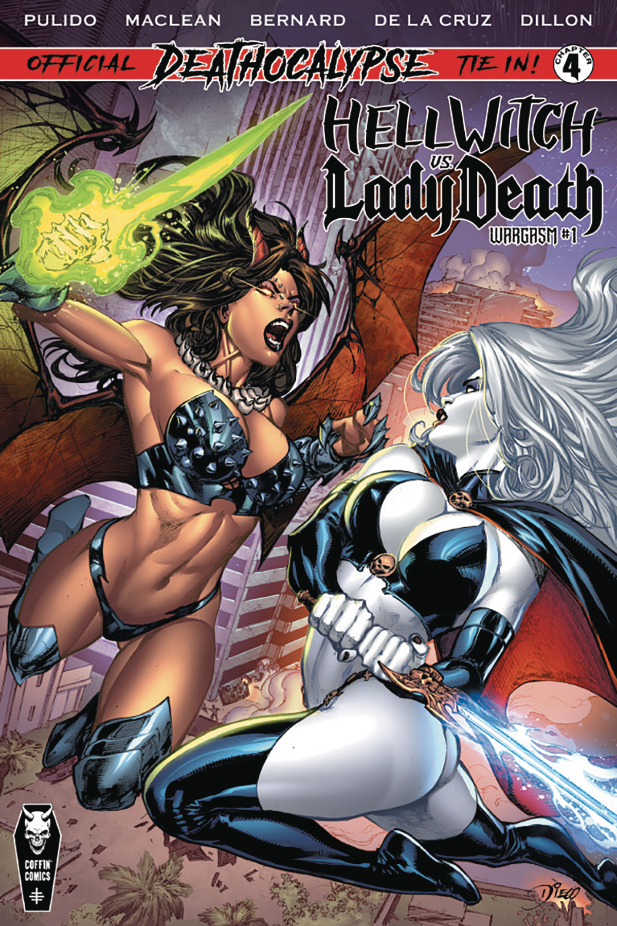 Hellwitch Vs Lady Death Wargasm #1 Premiere Edition (Mature)