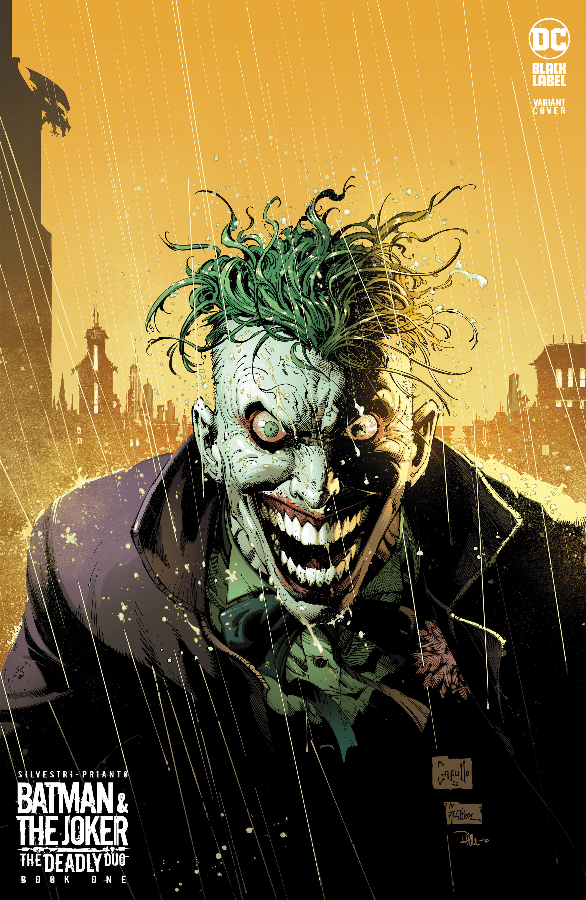 Batman & The Joker The Deadly Duo #1 Cover C Greg Capullo Joker Variant (Mature) (Of 7)