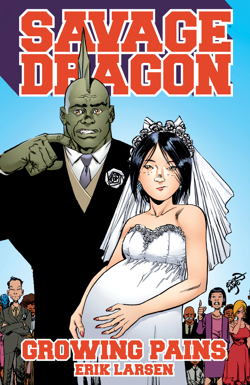 Savage Dragon Growing Pains Graphic Novel (Mature)
