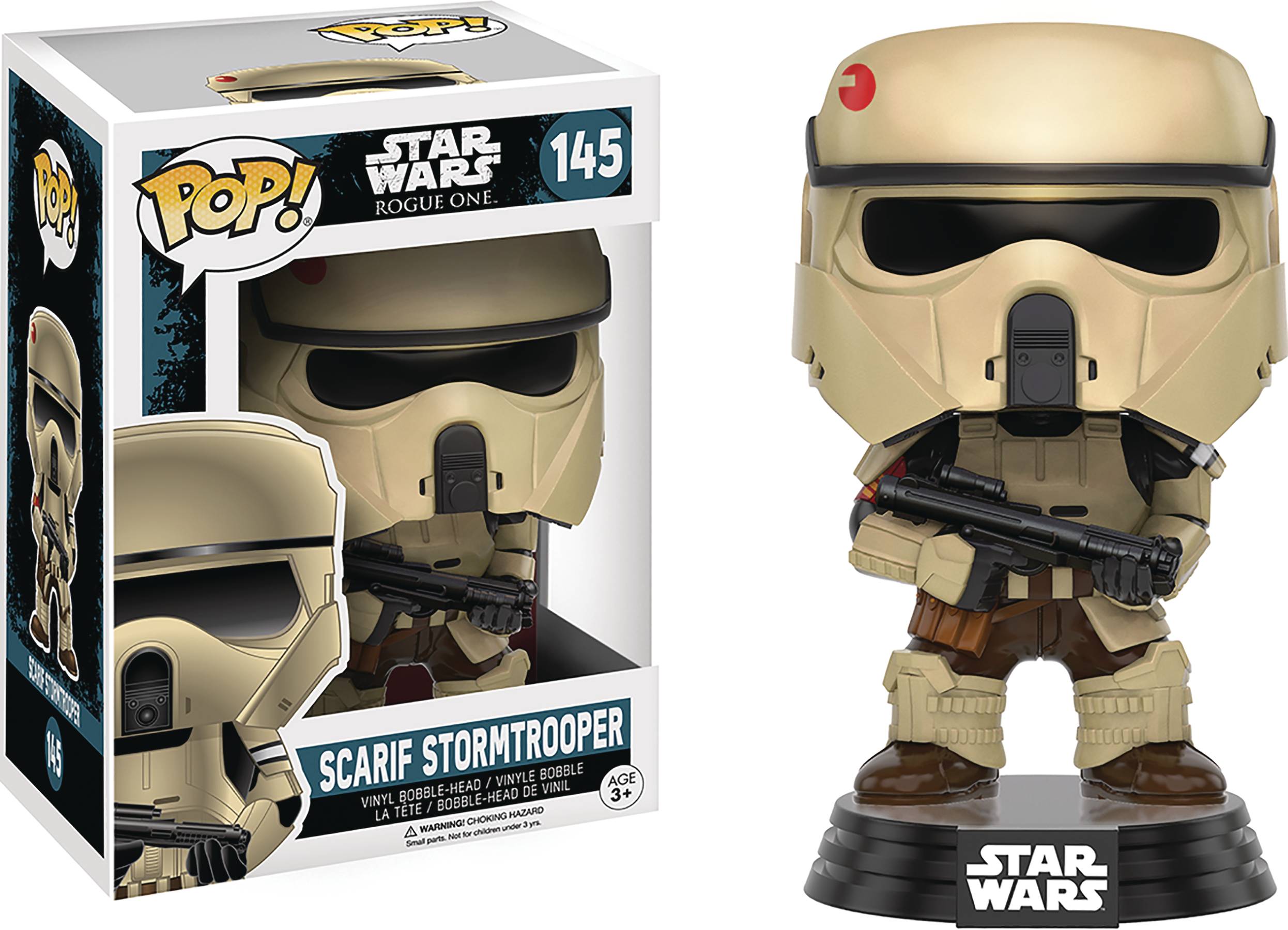 Pop Star Wars Rogue One Scarif Stormtrooper 1 Vinyl Figure