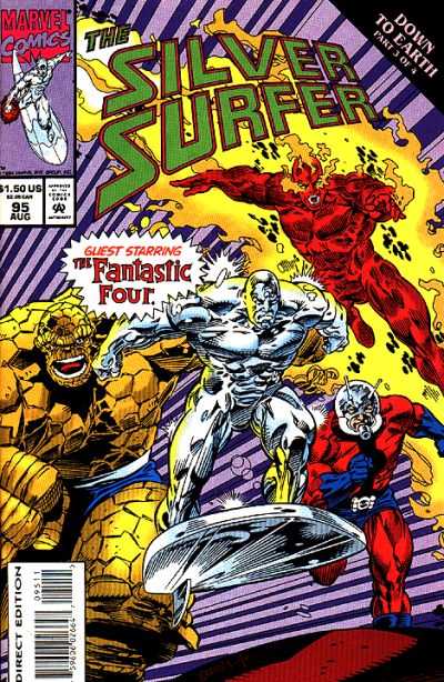 Silver Surfer #95 (1987)-Fine (5.5 – 7)