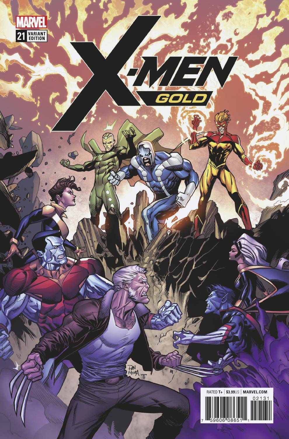 X-Men Gold #21 1 for 15 Incentive Dan Mora