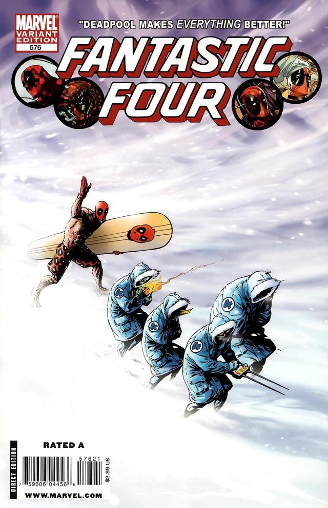 Fantastic Four #576 (Deadpool Variant) (1998)