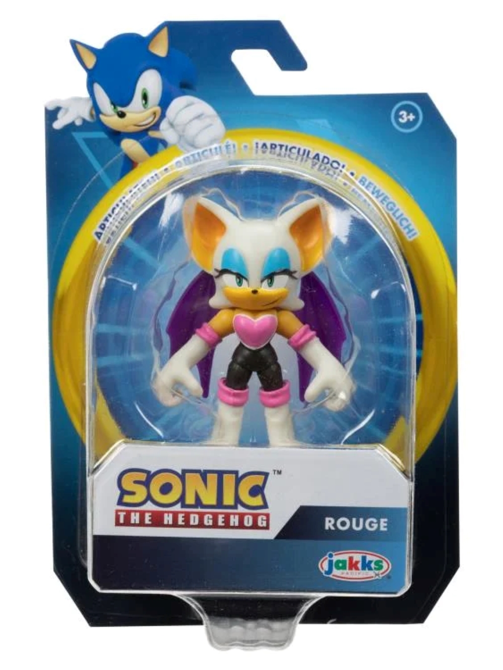 Sonic 2.5" Inch Rouge The Bat Articulated Action Figure