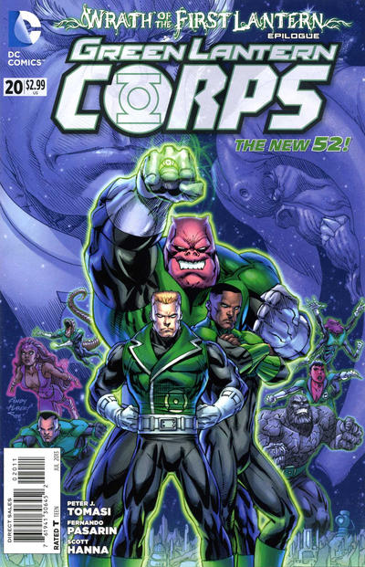 Green Lantern Corps #20 (Wrath) (2011)